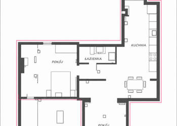 Mieszkanie Gdańsk 55.2m2 2-pokojowe