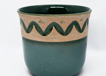Duża donica ceramiczna Scheurich Keramik Niemcy lata 80.