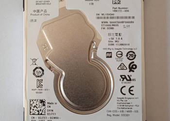 Dysk HDD Seagate 1TB 2,5" SATA III 6 Gb/s 7 mm 5400 RPM ST1000LM035 laptop