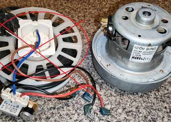 Silnik, płytka elektroniki Samsung  RC-5513 moc 1300W