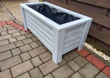 Doniczki  ogrodowe  drewniane 90 cm