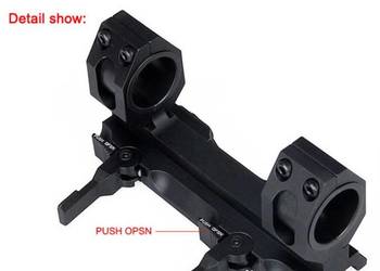 montaż jednoczęściowy 25i30mm szyna 22mm