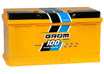 NOWY Akumulator Grom Racing 100Ah 850A EN Prawy Plus