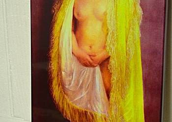 Pierre Carrier -,, Kobieta w negliżu ''  1899 - reprodukcja .