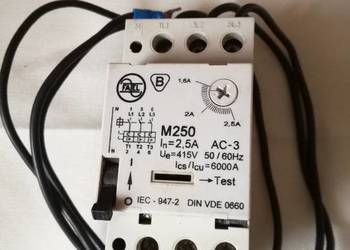 Wyłącznik IEC M250 In2,5A AC-3