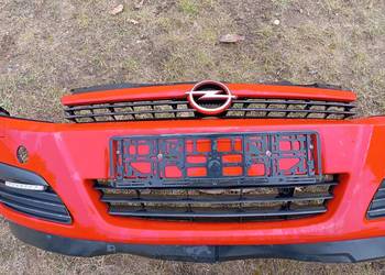 OPEL ASTRA H ZDERZAK PRZÓD GRILL KOMPLETNY ORYGINAŁ