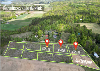 Sprzedam grunt Podjazy 1000m2