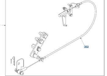 Linka zmiany obrotów  ( szukać w obcji dodatkowej b3150)