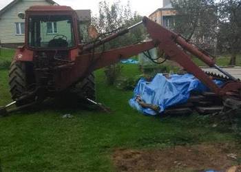 Koparko ładowarka MTZ 4x4 JCB MF casse