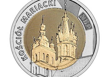 5 zł Kościół Mariacki-mennicze 2020 rok