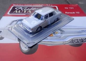 RENAULT 10 model kultowe auta PRL 1/43 Deagostini nowy KaP 1:43