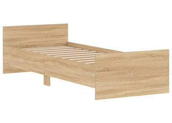 Łóżko bez materaca dąb sonoma 75x190 cm WM-835948