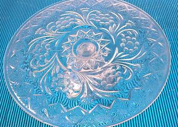 szklana patera Ząbkowice