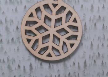 bombka sklejka 10 cm decoupage scrapbooking mod5