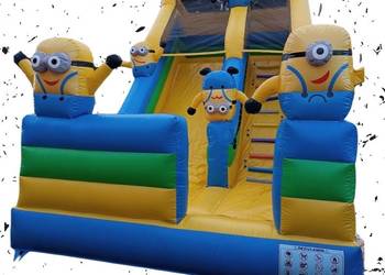 Zjeżdżalnia dmuchana Minionki, nowy dmuchaniec z CE i DTR