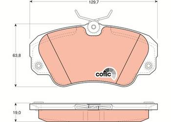 Klocki hamulcowe FDB 686A 21368 OPEL OMEGA A/B/ SENATOR