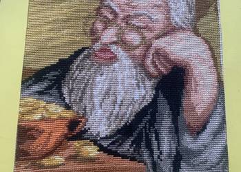 Haft krzyżykowy obraz