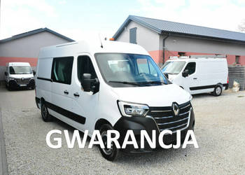Renault Master L2H2 średniak 7-osobowy lift brygadówka doka pełna opcja