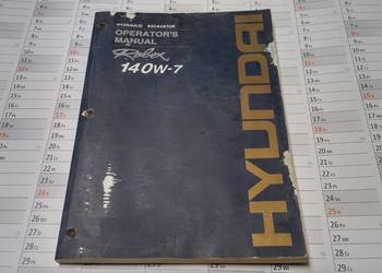 Instrukcja Hyundai 140W-7
