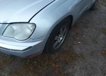 CHRYSLER PACIFICA LIFT BŁOTNIK LEWY SREBRNY 07-08 R