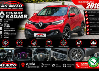 Renault Kadjar 1.5DCi 110KM Intens/Ledy/Tempomat/Pod.Fotele/Virtual/Alu/Ha…