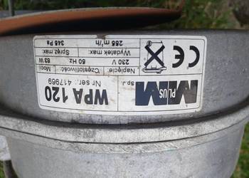wentylator do pieca WPA 120