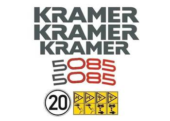 Naklejki oklejenie naklejka - KRAMER 5085 Zamiennik
