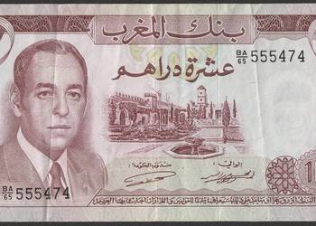 MAROKO 10 DIRHAM 1970 - BA
