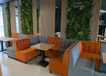 Sofa do restauracji - loża barowa - Producent na wymiar