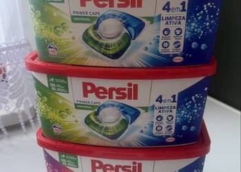 Persil Power Caps -40 kapsułek zestaw z 3 sztuk