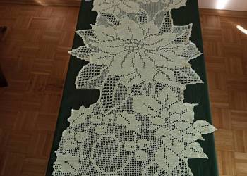 Serweta świąteczna szydełkowa Boże Narodzenie prezent ozdoba wigilia Święta