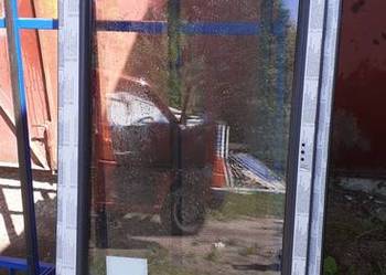 Okno PCV - 90,5 x 137,0   ANTRACYT DWUSTRONNY