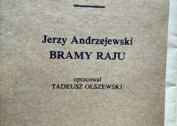 Bramy raju Andrzejewski opracowanie lektur szkolnych