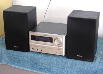 Zestaw audio Philips CD USB mp-3 kolumny. sprawna. DOSTAWA