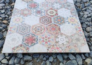 Okazja !! Płytki Gresowe Hexagon Colours Patchowrk 60x60