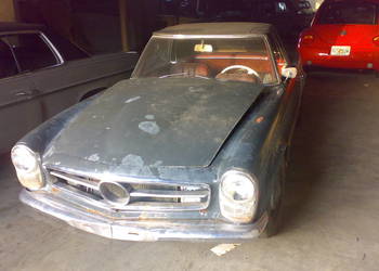 Mercedes-Benz 230sl W113 Pagoda do remontu