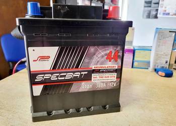 Akumulator 44Ah 380A EN  SPECBAT Kostka PRAWY PLUS