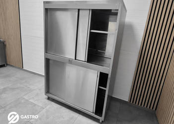 Szafa magazynowa przelotowa ze stali nierdzewnej 120x50x177