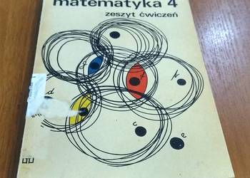 Matematyka 4 : zeszyt ćwiczeń Barbara Chrzan-Feluch, Wacław Zawadowski