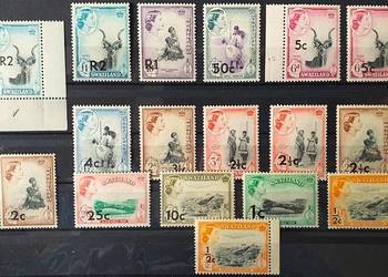 SWAZILAND  1961-kompletna seria MNH**.Gratis wysyłka!