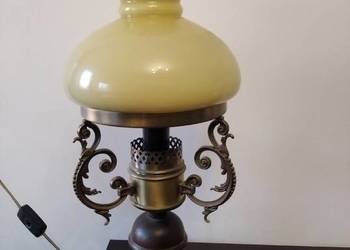 Lampa biurkowa mosiężna