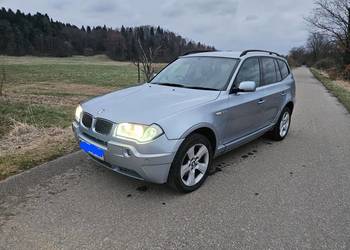 Bmw x3 e83  2.0d 177km na części maska lampy drzwi