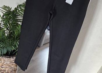 Damskie spodnie leginsy czarne