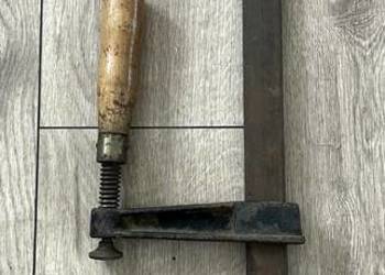 Zabytkowy Stary ścisk stolarski Bydgoszcz sprawny! 73 cm