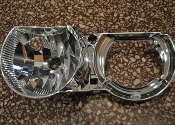 Odbłyśnik światła lampy xenon LEWY PRZÓD BMW E46  POLIFT SEDAN TOURING