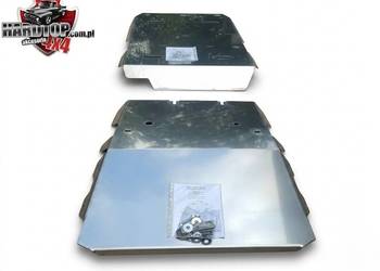 Komplet Osłony SILNIKA i SKRZYNIA - SsangYong Musso / Rexton 2018+ aluminiu