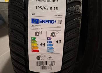 Nowe opony zimowe nokiany 195/65 R15
