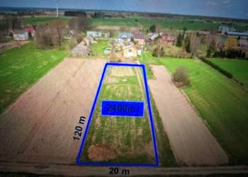 Dobrzyniówka 2400 m sprzedam lub zamienie