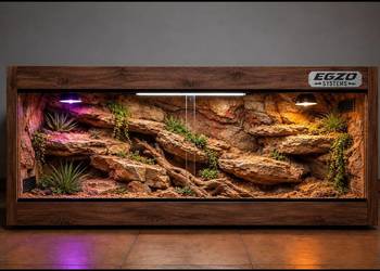 Terrarium specjalistyczne dla agamy brodatej gekona lamparciego