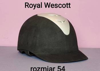 Jak nowy Kask jeździecki Royal Wescott - rozmiar 54 - certyfikowany